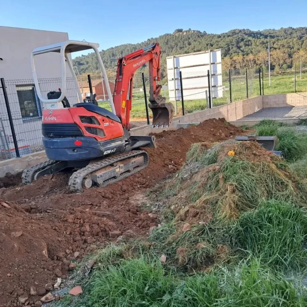 travaux terrassement