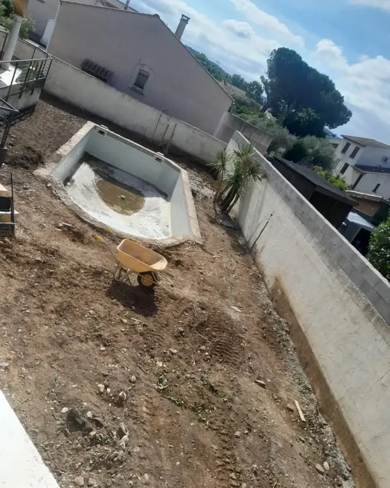 grand travaux piscine